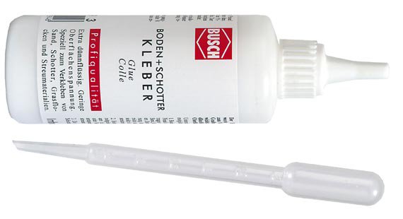 [BUS 7593] Busch : Colle pour sol et Gravier (130g)