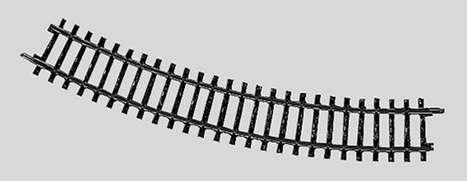[MKN 02221] Marklin : Rail Courbe R1 360MM 30°