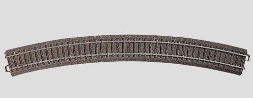[MKN 24530] Marklin : Rail Courbe R5 643.6mm 30°