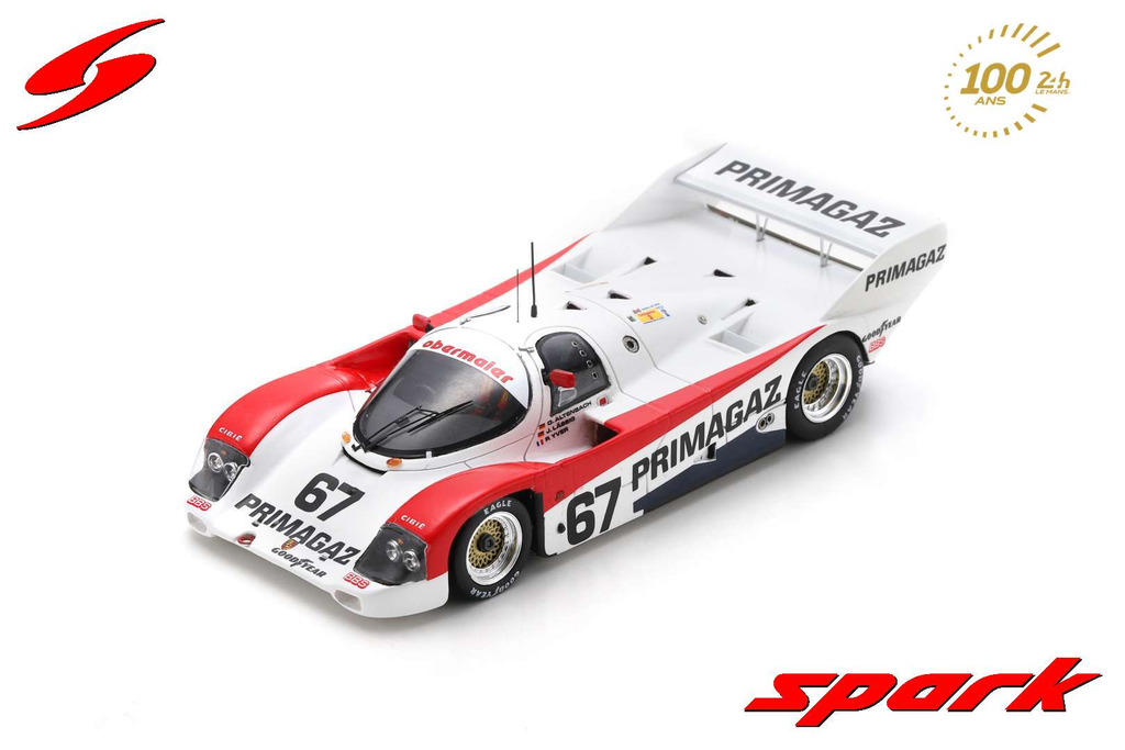 Spark : Porsche 962 C │ #67 - P.Yver - J.Lässig - O.Altenback - 10th 24H Le Mans 1992 [1/43]