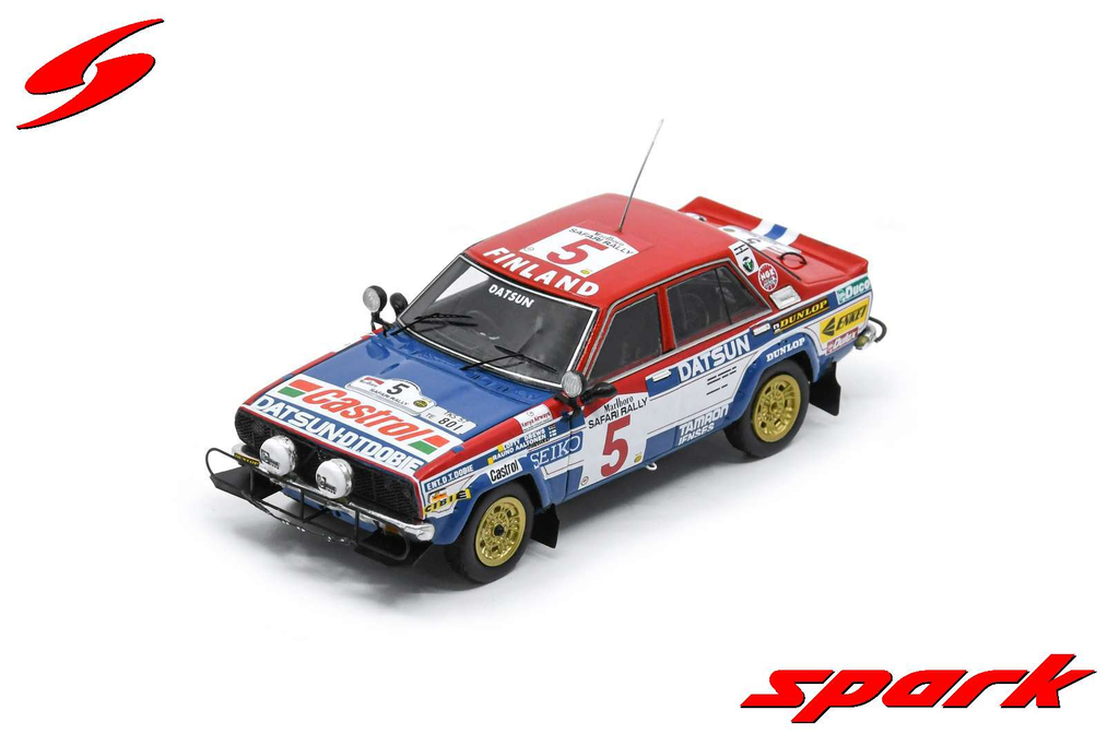 Spark : Datsun Violet GT │ #5 - 2nd Rally Safari 1981 - R. Aaltonen - L. Drews [1/43]