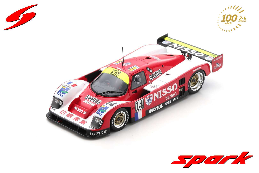 [SPK S3662] Spark : Courage C30LM │ #14 - 10th 24H Le Mans 1993 - D. Bell - P. Fabre - L. Robert [1/43]