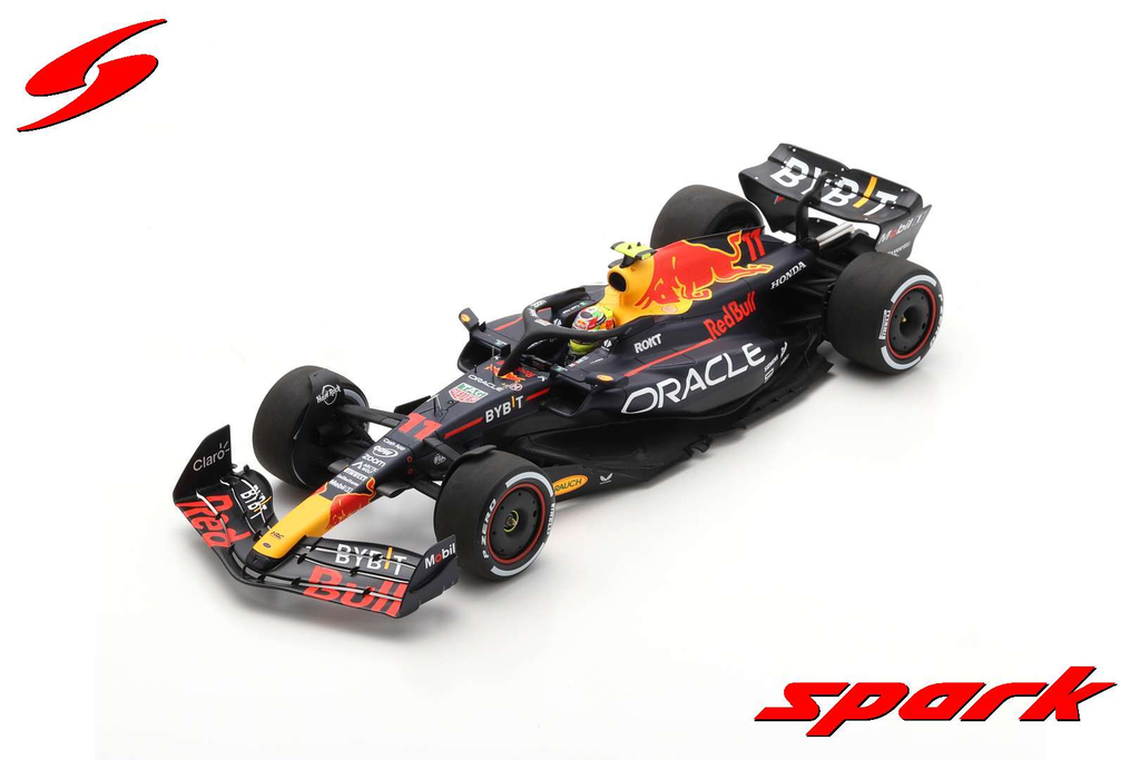 Spark : Oracle Red Bull Racing RB19 │ #11 Oracle Red Bull Racing - Winner Saudi Arabian GP 2023 - Sergio Perez [1/18]