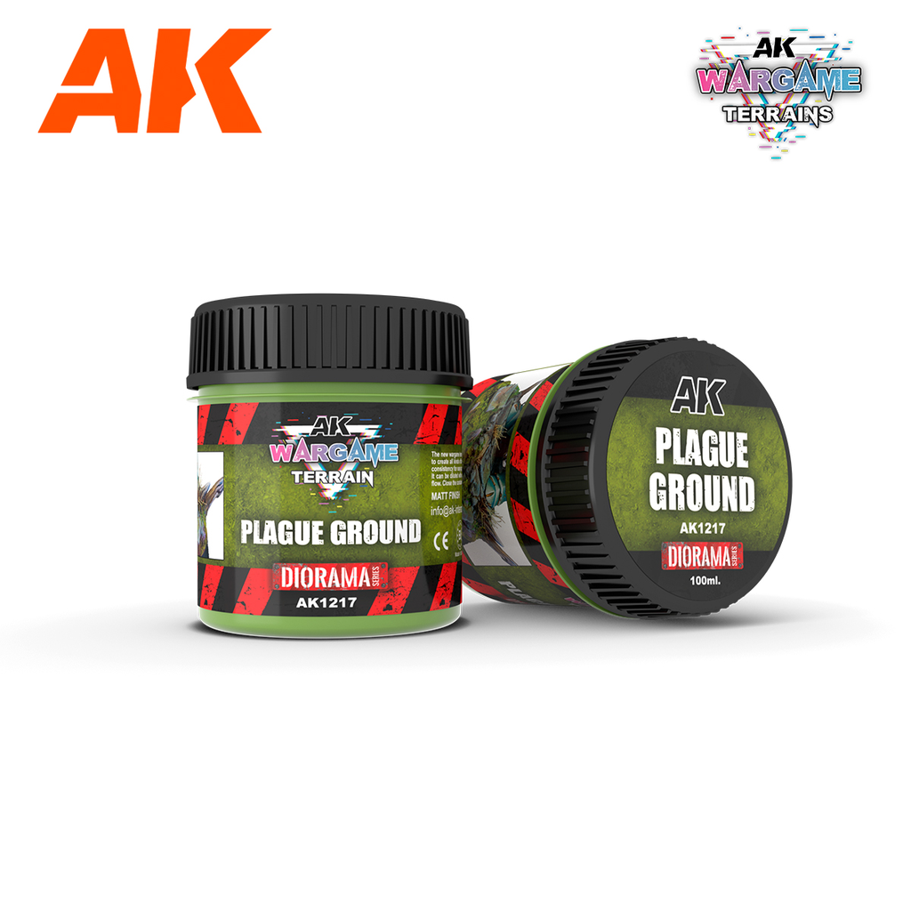 [AK AK1217] Ak : Plague Ground (100ml) │ Diorama Series