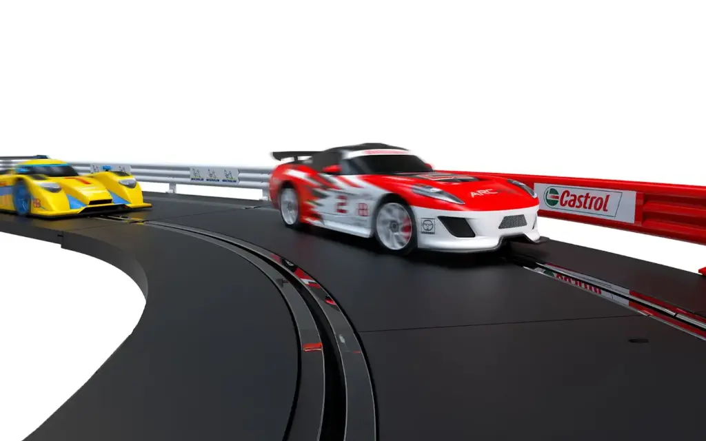 [SCA C8191] Scalextric : Barrières de Sécurité avec Autocollants (6x) 290mm et 6 168mm