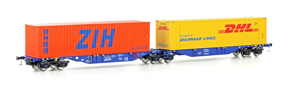 Mehano  : Wagon porte-conteneurs Sggmrss 90'