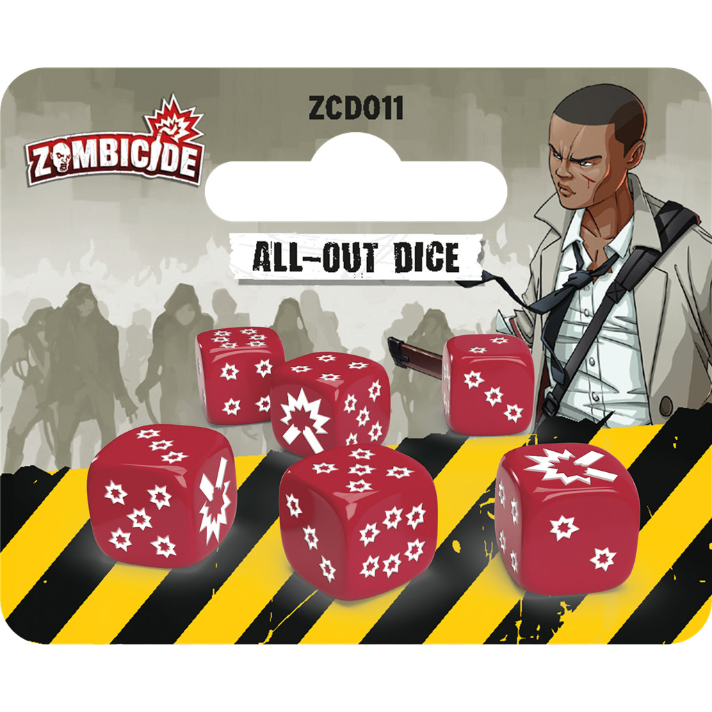 [CMON ZCD011] Zombicide : Set de dès 
