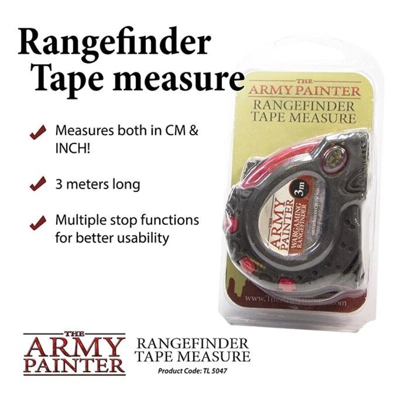 The Army Painter : Mètre ruban - Rangefinder Tape