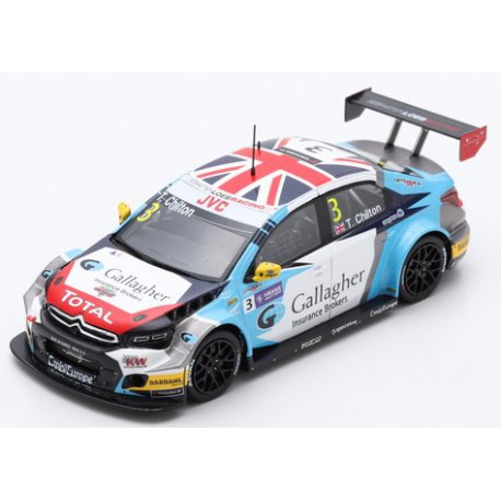 Spark : Citroën C-Elysée WTCC │ No.3 3ème Rd.2 Macau Guia Race 2017 Tom Chilton [1/43]