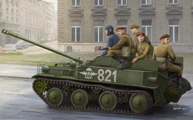 hobbyboss : ASU 57 │ Soviet Airborne Tank Destroyer