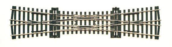 [PEC SL-E190] Peco : Double Slip (12° angle) L = 249mm │ Electrofrog - Code 75 (Ho - 1/87)