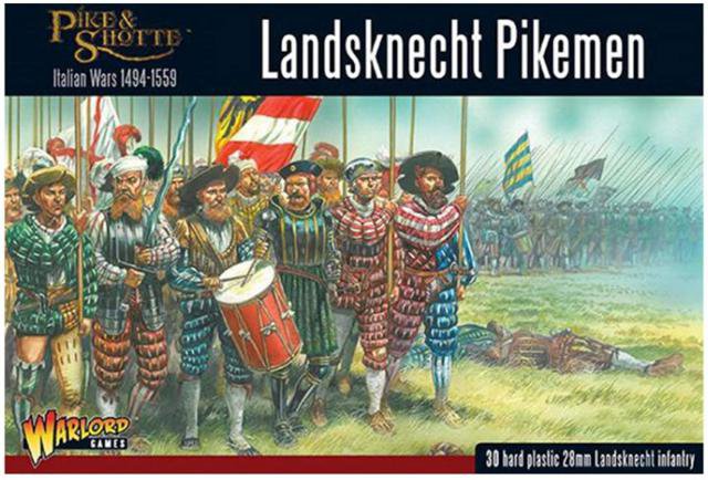 [WLG 202016001] Pike and Shotte : Landsknecht Pikemen │ Italian Wars 1494-1559