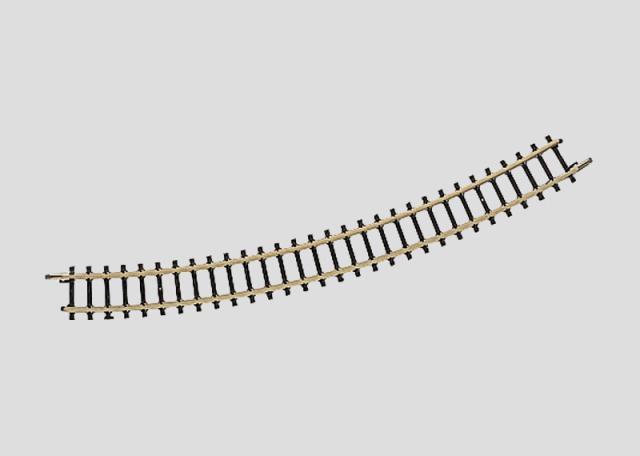 [MKN 8531] Marklin : Rail Courbe (R=220mm • 30°) │ Voie Z [8531]