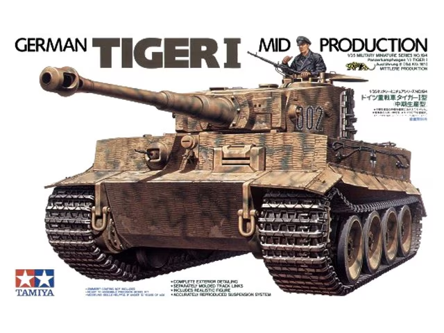 Tamiya : German Tiger I "Mid Production"
