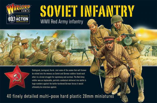 Bolt Action - soviet infantry