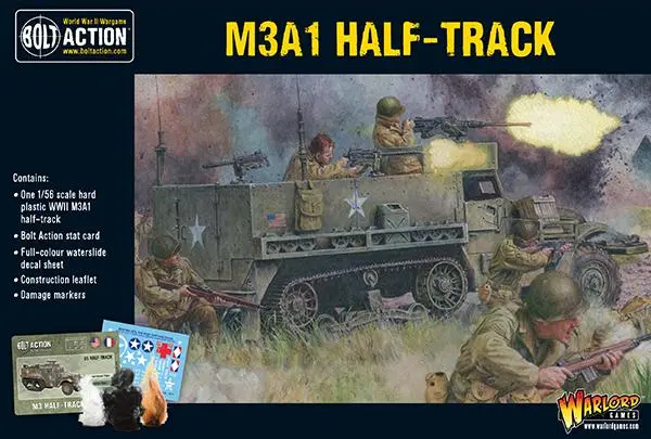 Bolt Action : M3A1 Half-Track │ Late
