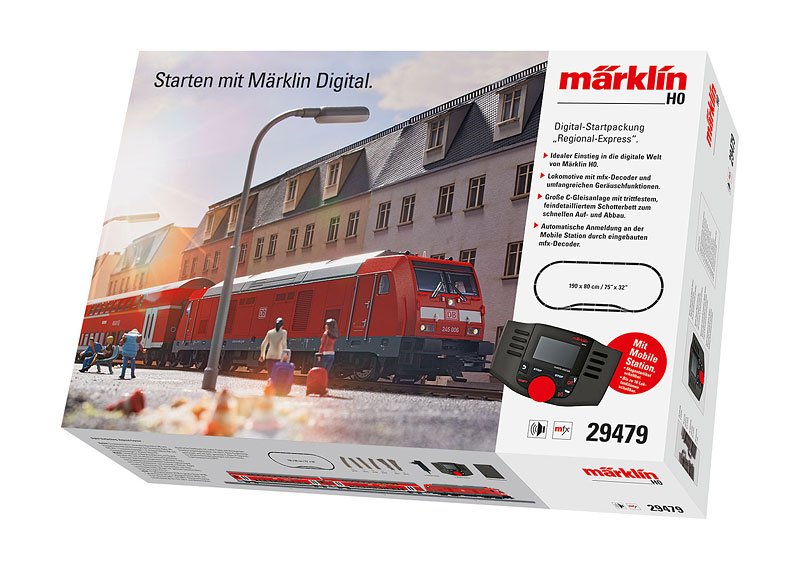 [MKN 29479] Marklin : Set de démarrage digital Express Régional │ Atlernatif - Digital Son (1/87)