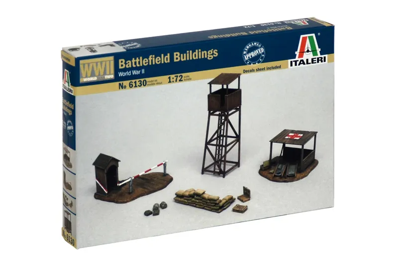 Italeri : Battlefield Buildings • World War II Serie
