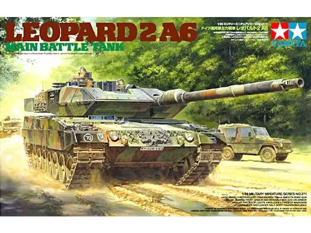 Tamiya : Leopard 2 A6 Main Battle Tank