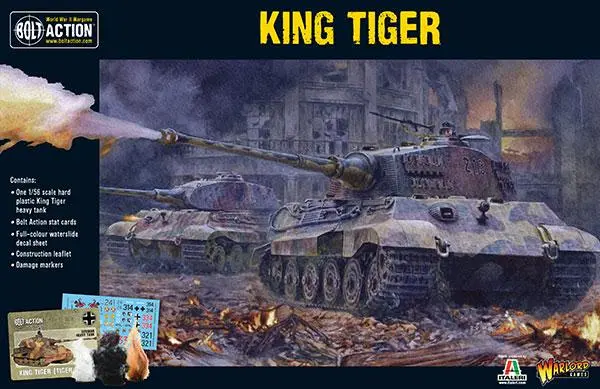 Bolt Action : German Heavy Tank King tiger │ Late