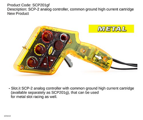 [SLO SCP201FG] Poignée électronique analog │High current cartridge