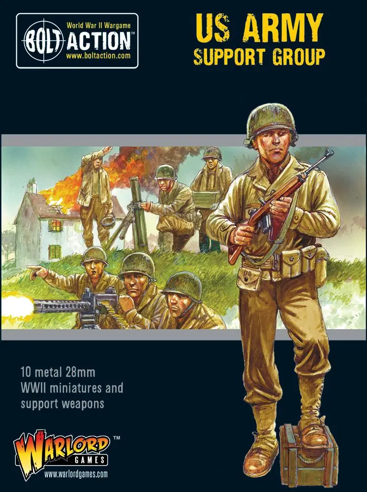 Bolt Action : Us Army Support Group │ Mid - Late