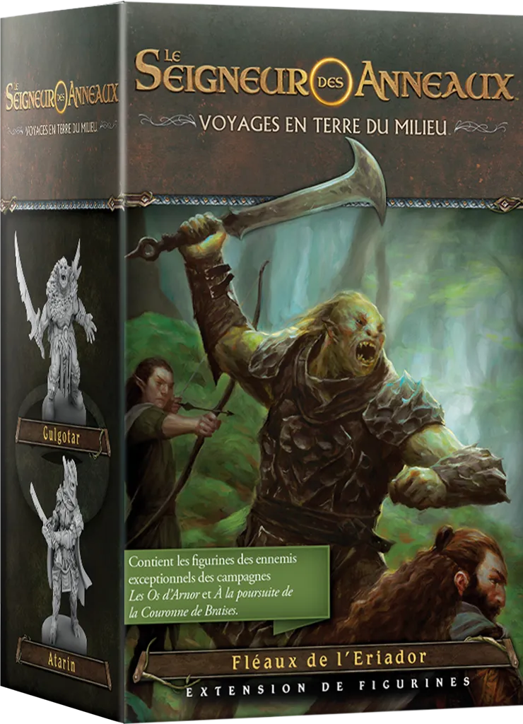 [FFG JME04FR] Le Seigneur des Anneaux : Voyages en Terre du Millieu "Extension - Fléaux de l'Ériador" [FR]