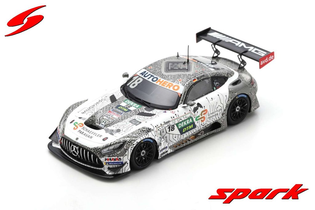 Spark : Mercedes AMG GT3 │ No.18 mercedes-amg Team Mücke motorsport dtm 2021 maximilian buhk  [1/43]
