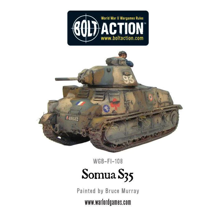 [WLG WGB-FI-108] Bolt Action: French Somua S35 Medium Tank