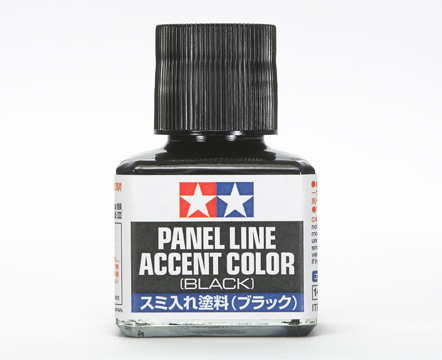 Tamiya : Panel Line Black / Jus enamel Noir