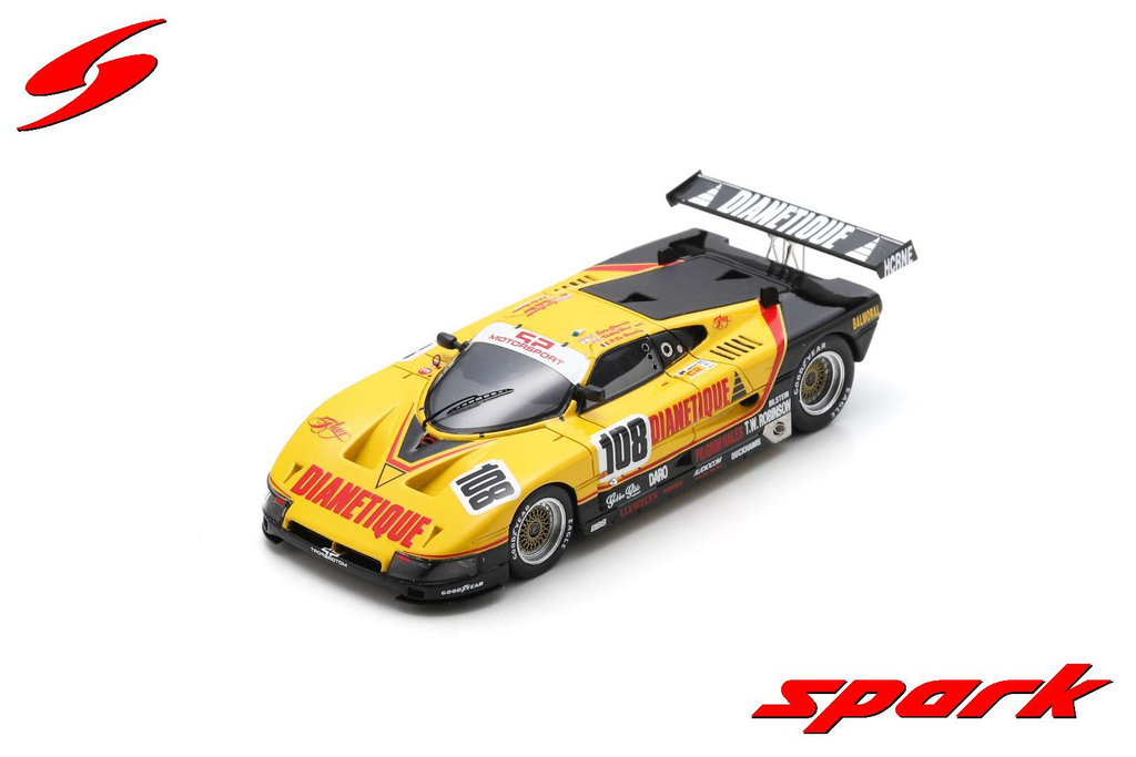 Spark : Spice SE 87 C │ #108 17th 24H Le Mans 1989 - P. de Henning - E. Clements - D. Wood [1/43]
