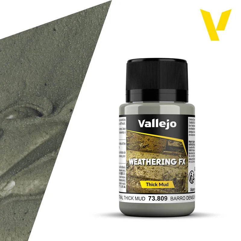 [VAL 73.809] Vallejo : Industrial Thick Mud │ Weathering FX