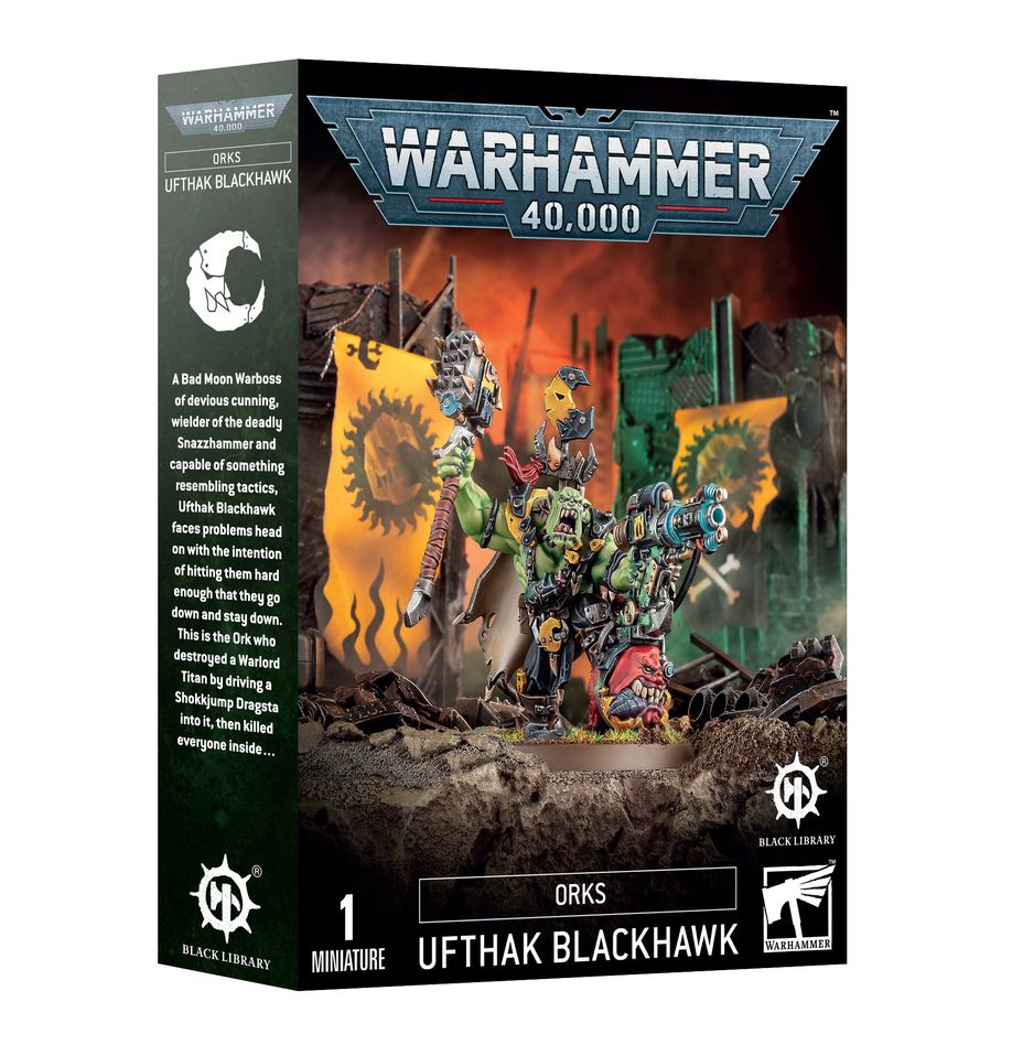 [GAW 50-65] Orks : Ufthak Blackhawk │ Warhammer 40.000
