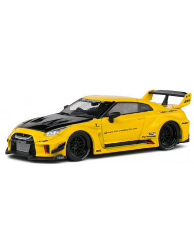 Solido : Nissan GTR 35 LBWK Silhouette │ Jaune - 2019 [1/43]