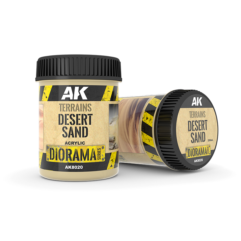 [AK AK8020] AK : Terrains "Desert Sand" │ Diorama Series