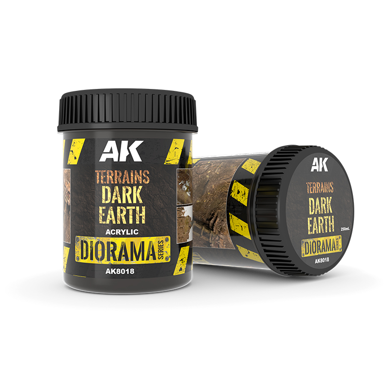 [AK AK8018] Ak : Terrains "Dark Earth" │ Diorama Series