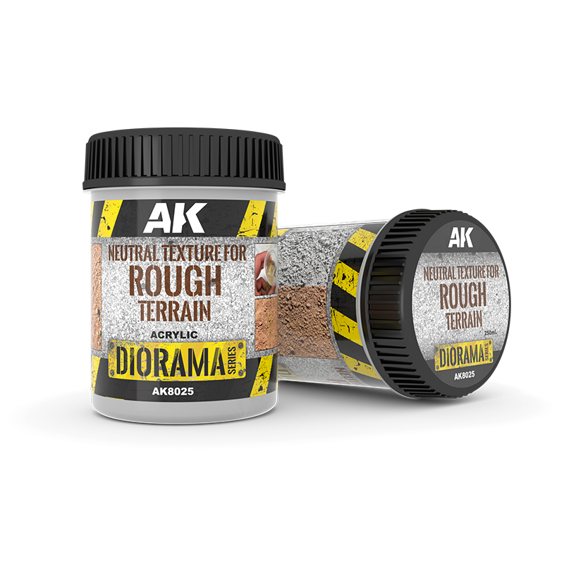 [AK AK8025] AK : Neutral Texture For Rough Terrain │ Diorama Series