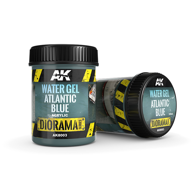 [AK AK8003] AK : Water Gel "Atlantic Blue" │ Diorama Series