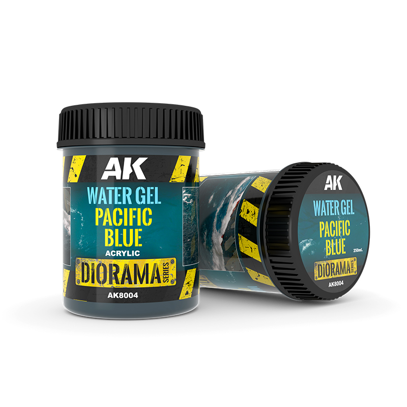 [AK AK8004] AK : Water Gel Pacific Blue │ Diorama Series