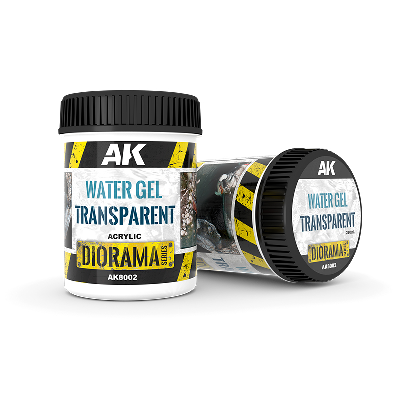[AK AK8002] AK : Water Gel "Transparent" │ Diorama Series