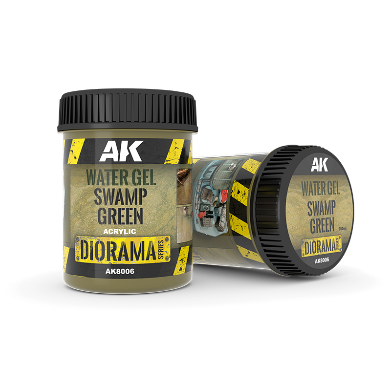 [AK AK8006] AK : Water Gel Swamp Green │ Diorama Series