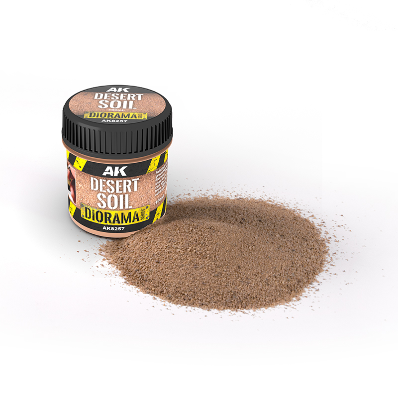 [AK AK8257] AK : Desert Soil (100ml) │ Diorama Series