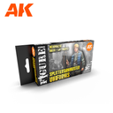 Ak : Wehrmacht (Heer/Luftwaffe) - Slipptertarnmuster Uniforms │ 3rd Generation Acylics - Figure Series