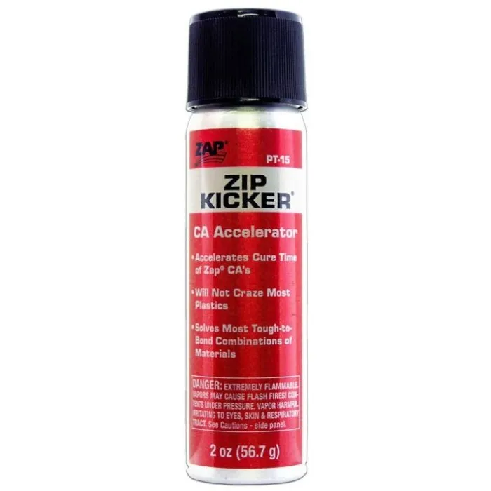 [ZAP PT-15] Zap : Accélérateur de Colle Cyanoacrylate Zip Kicker 59ml │ Ref. PT-15