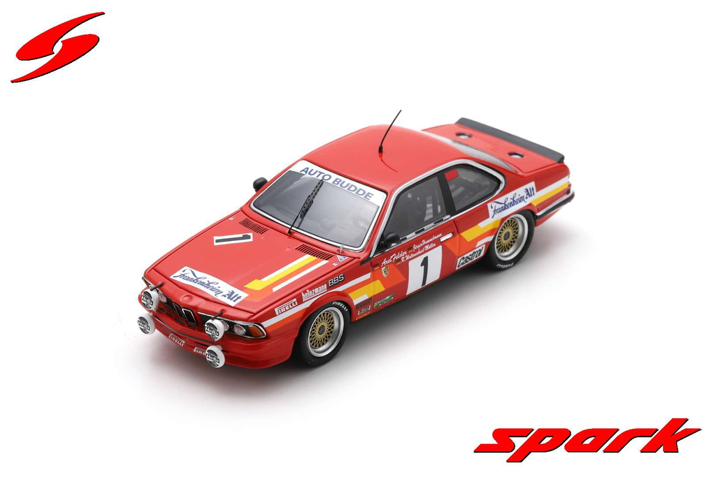Spark : BMW 635 CSi │#1 Auto Budde Racing Team Winner Nürburgring 24H 1985 - A. Felder - J. Hamelmann - R. Walterscheid-Müller [1/43]