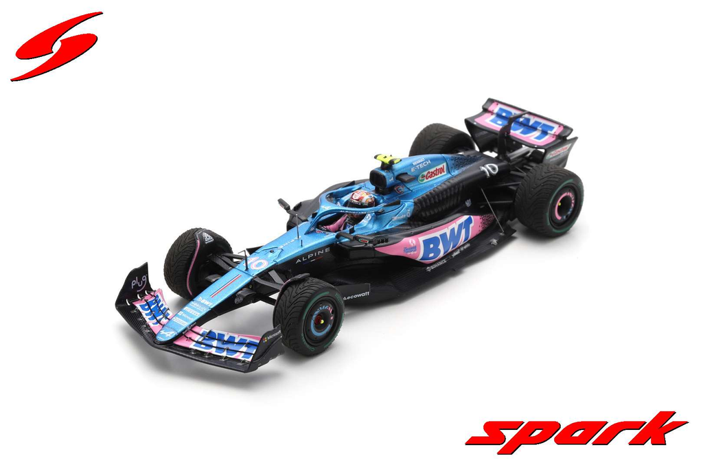 Spark : Alpine A523 │ #10 BWT Alpine F1 Team 7th Monaco GP 2023 Pierre Gasly [1/43] [1/43]
