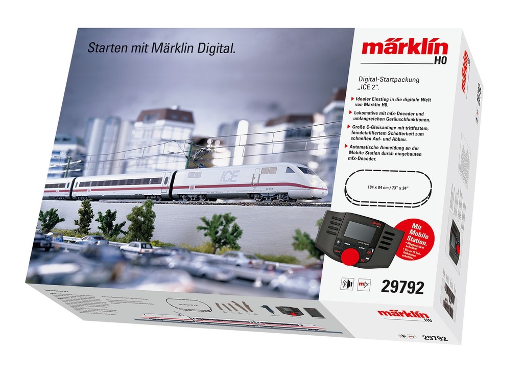 [MKN 29792] Marklin : Boite départ Digital ICE2 avec Mobile Station