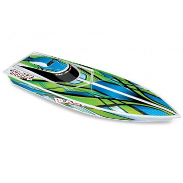 [TAX 38104-8-GRN] Traxxas : Blast Race Boat (Groen)