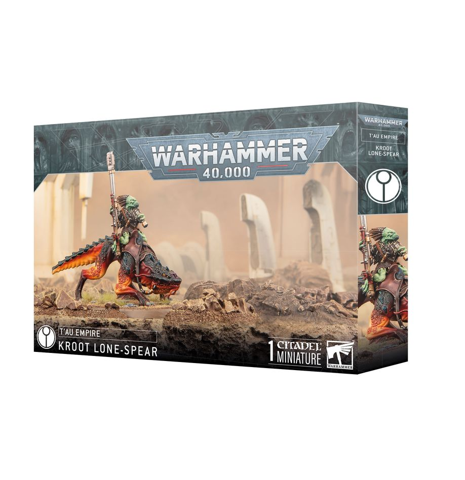 [GAW 56-59] T'Au Empire : Kroot Lone-spear │ Warhammr 40.000