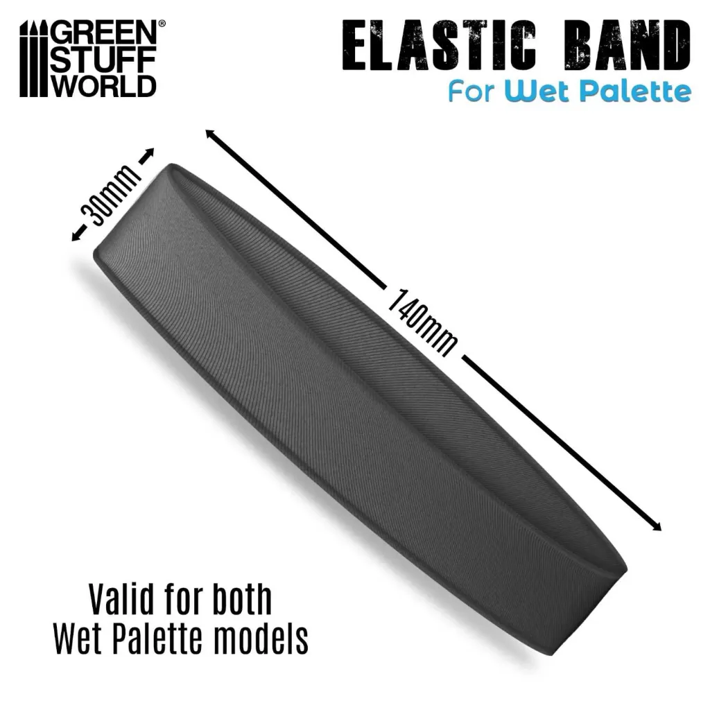 Green Stuff : Bande Elastique pour Palette Humide 140mm